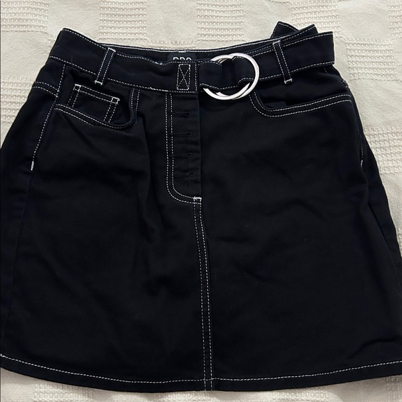 BDG Dresses & Skirts - BDG Black Denim Skirt with Stitch Detail Urban Outfitters size small
